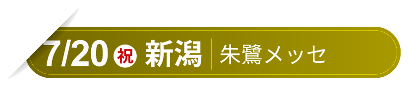 超CS Ⅸ in 新潟 開催日